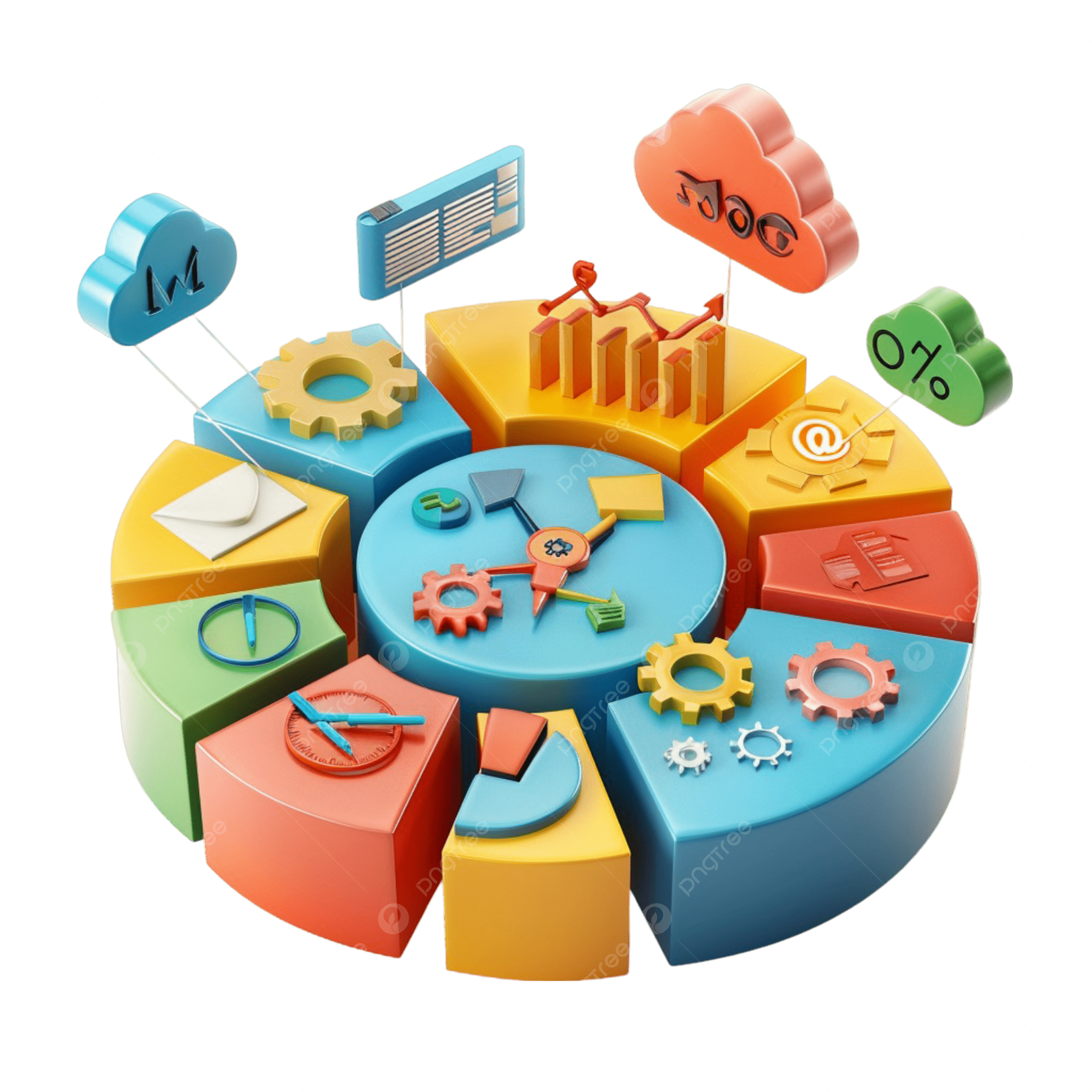 pngtree-enterprise-resource-planning-erp-business-pie-chart-isometric-flat-3d-illustration-png-image_15513307