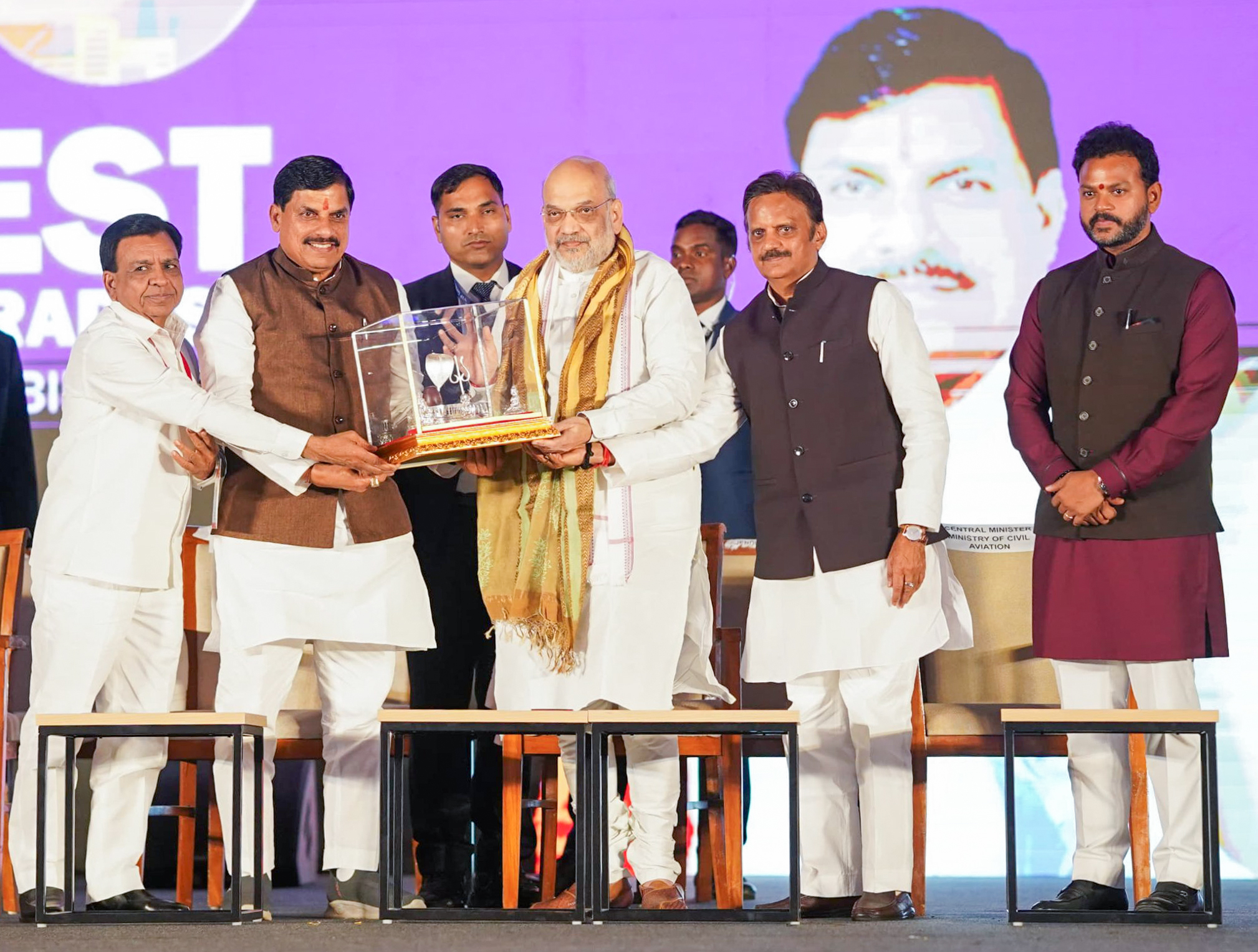 Amit Shah addresses at the closing ceremony of the 'Global Investors Summit-2025'